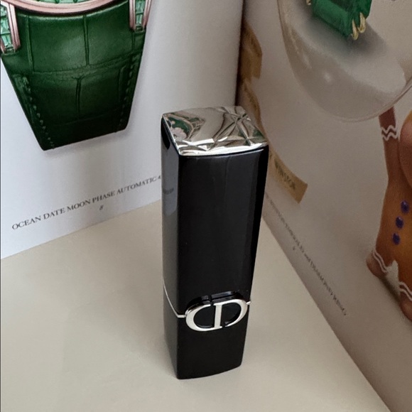 Christian Dior Rouge Dior 100- Nude Look Satin Refillable Lipstick- NEW - Picture 3 of 4